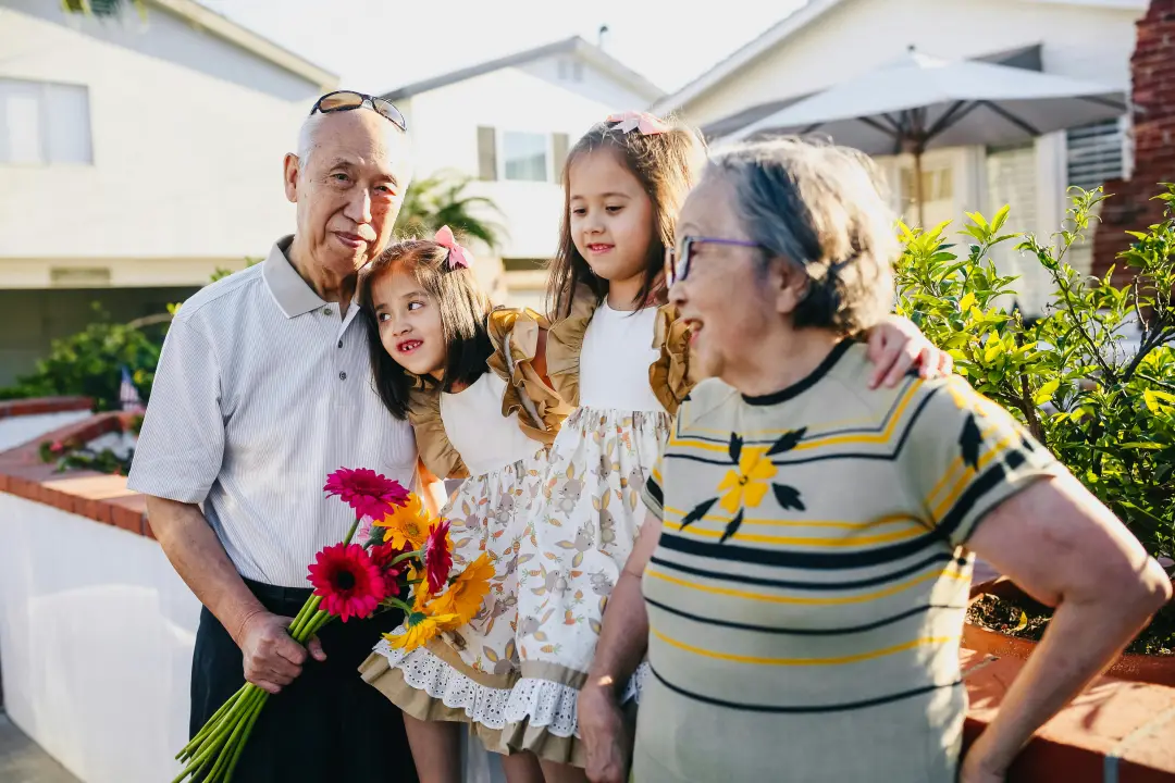 Family support scene at Jiahui International Hospital
