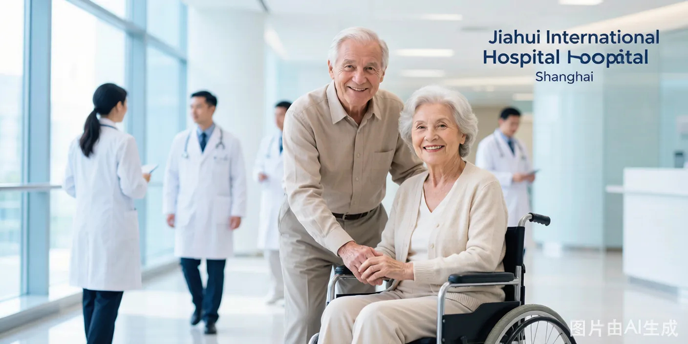 American couple Jeff and Robin receiving care at Jiahui International Hospital Shanghai