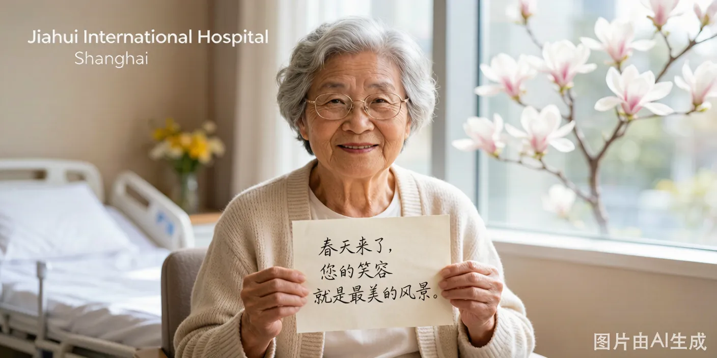 Elderly patient recovering at Jiahui International Hospital after complex MDT surgery